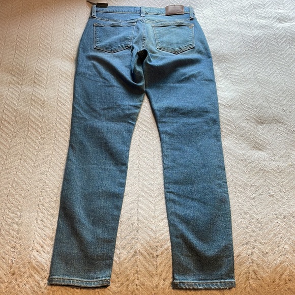 Madewell Button Fly Skinny Jeans High Rise Size 26-Magic Pockets NWT - Picture 4 of 13